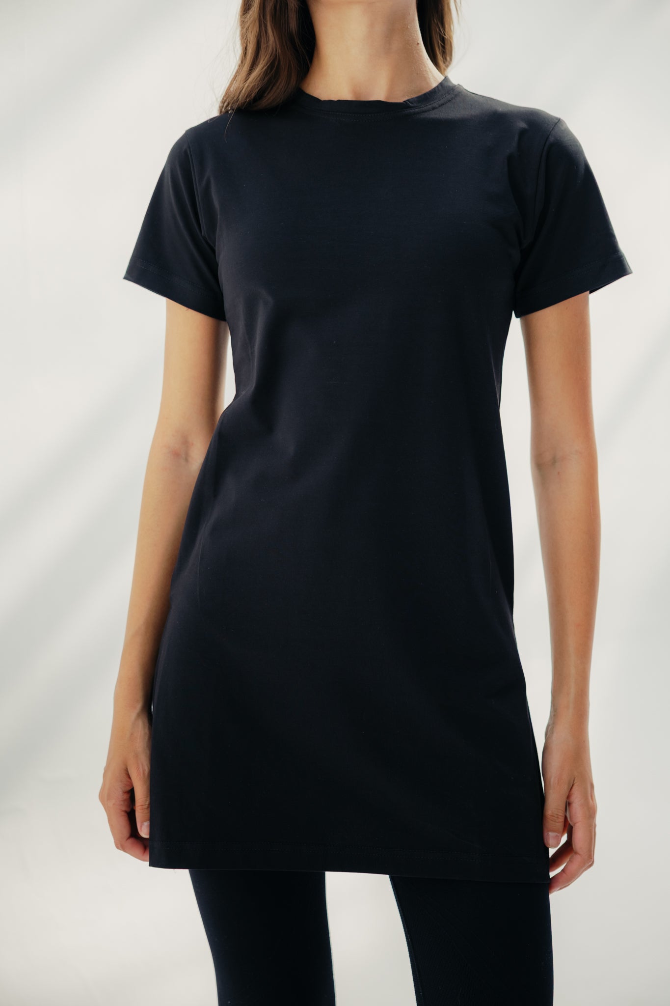 Core Extend Black Shirt ( Half )