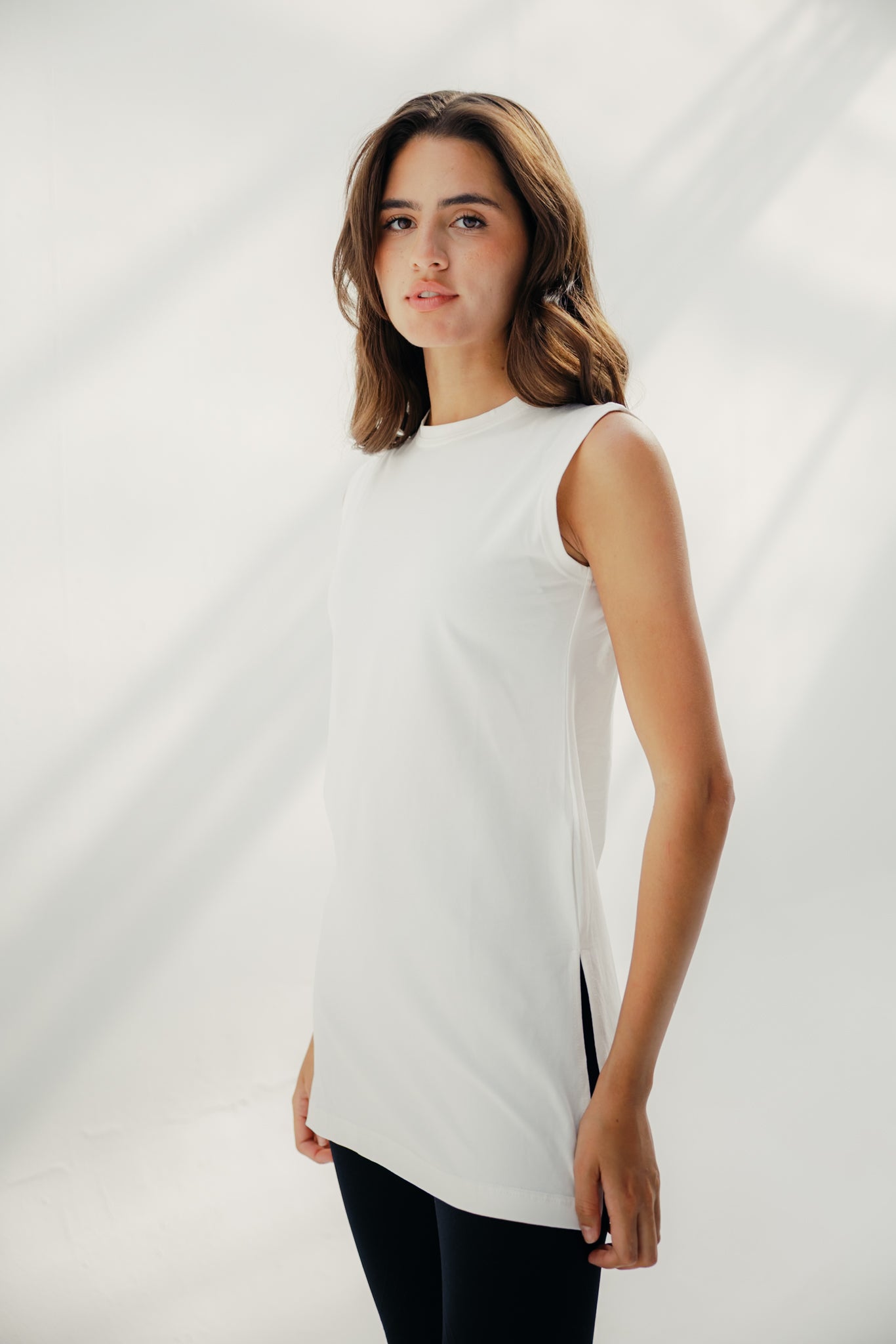 Core Extend White Shirt ( Cut )