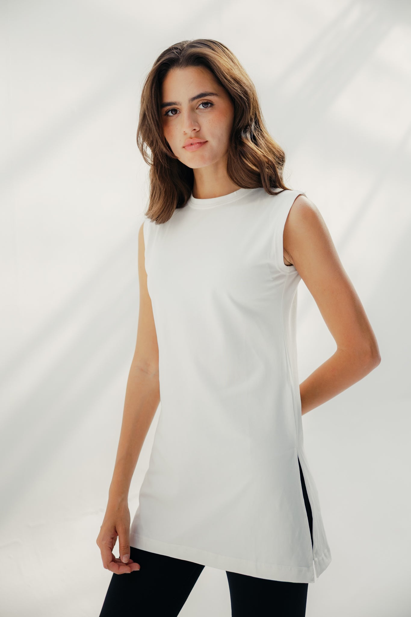 Core Extend White Shirt ( Cut )
