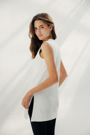 Core Extend White Shirt ( Cut )