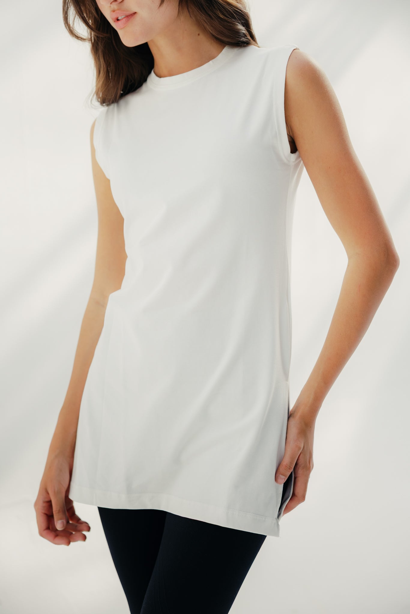 Core Extend White Shirt ( Cut )
