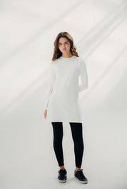 Core Extend White Shirt ( Long )