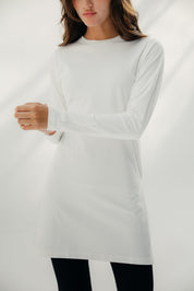 Core Extend White Shirt ( Long )