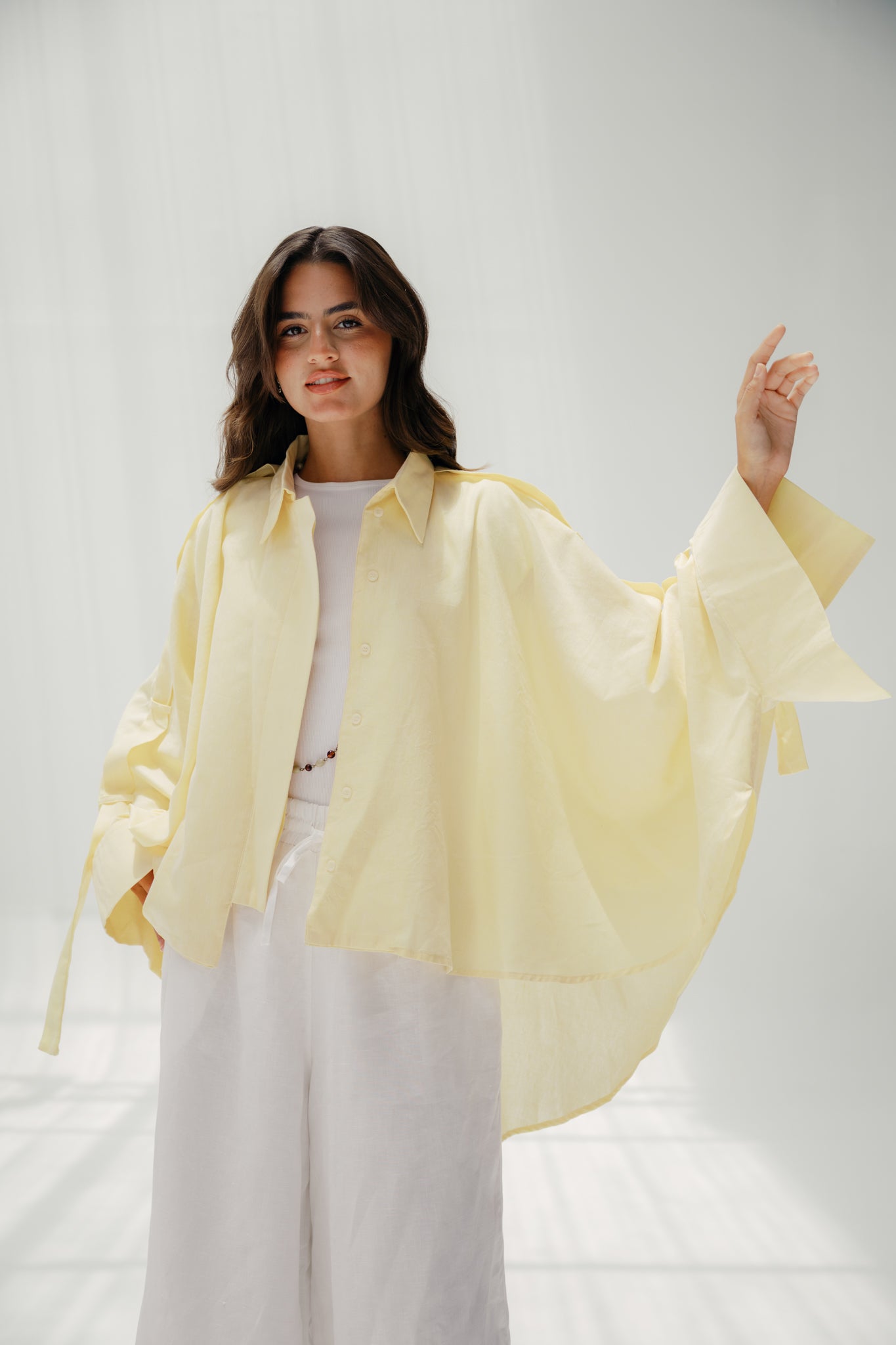 The summer cloud shirt Yellow
