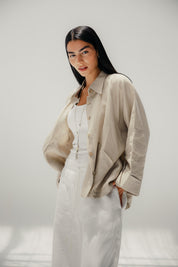 The summer trace chemise Beige