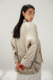The summer trace chemise Beige