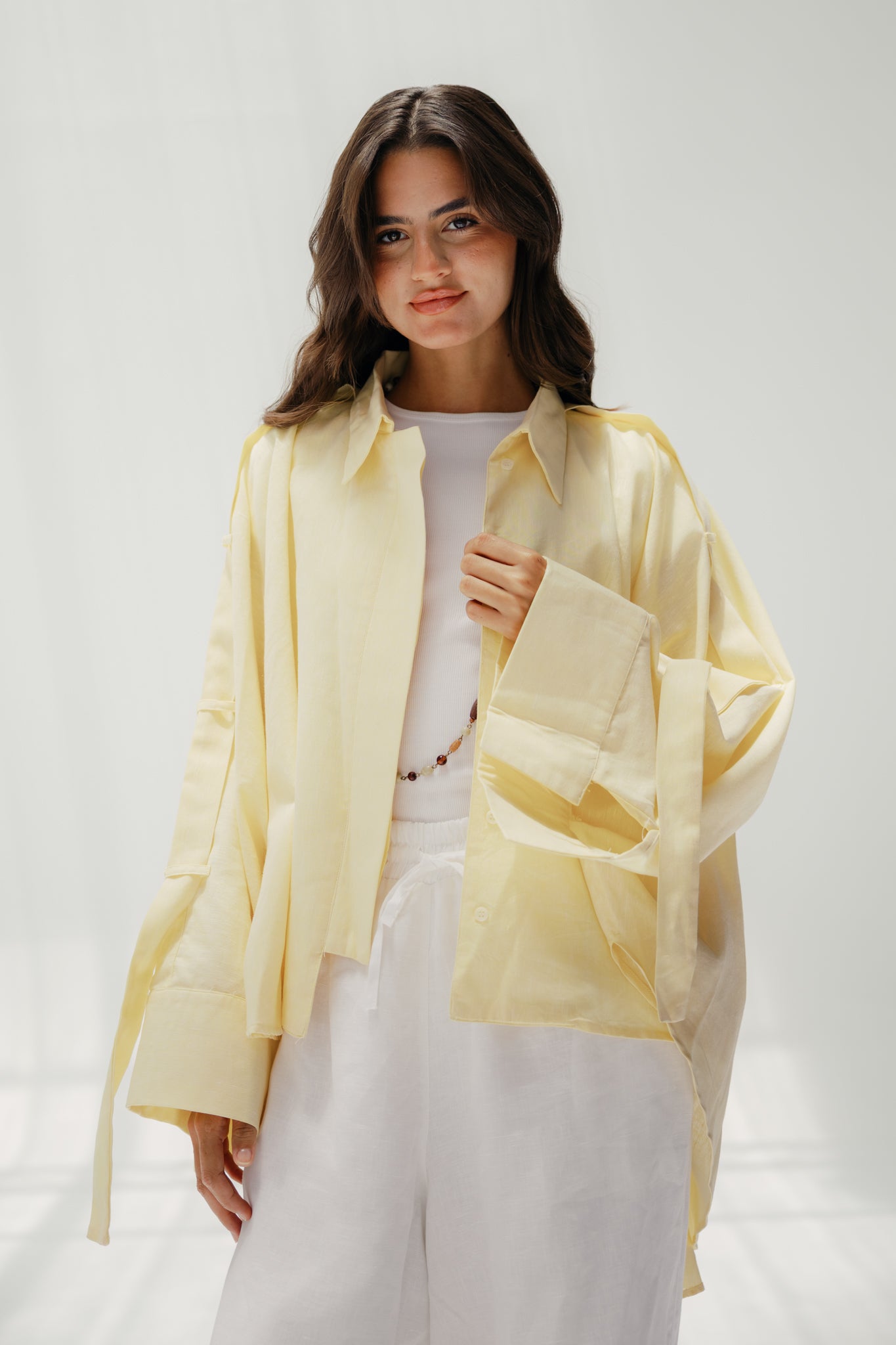 The summer cloud shirt Yellow