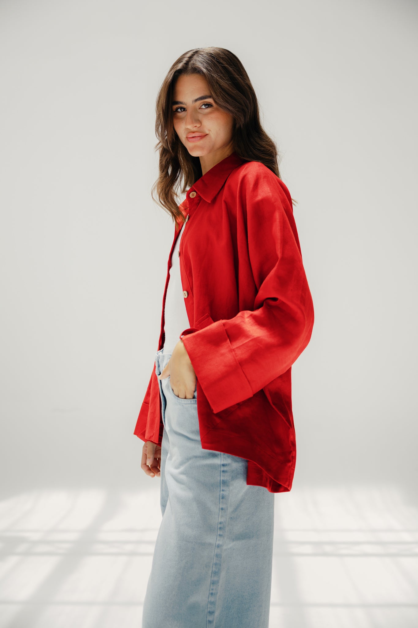 The summer trace chemise Red