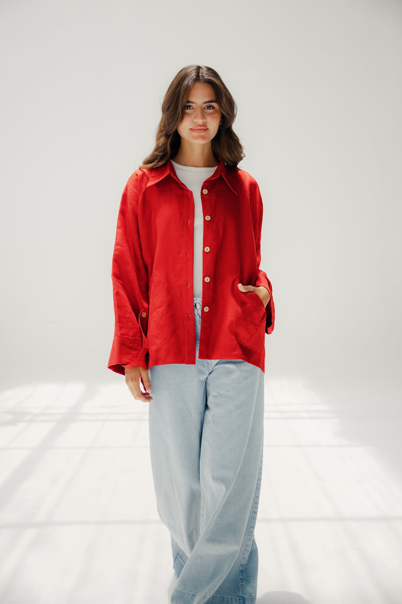 The summer trace chemise Red