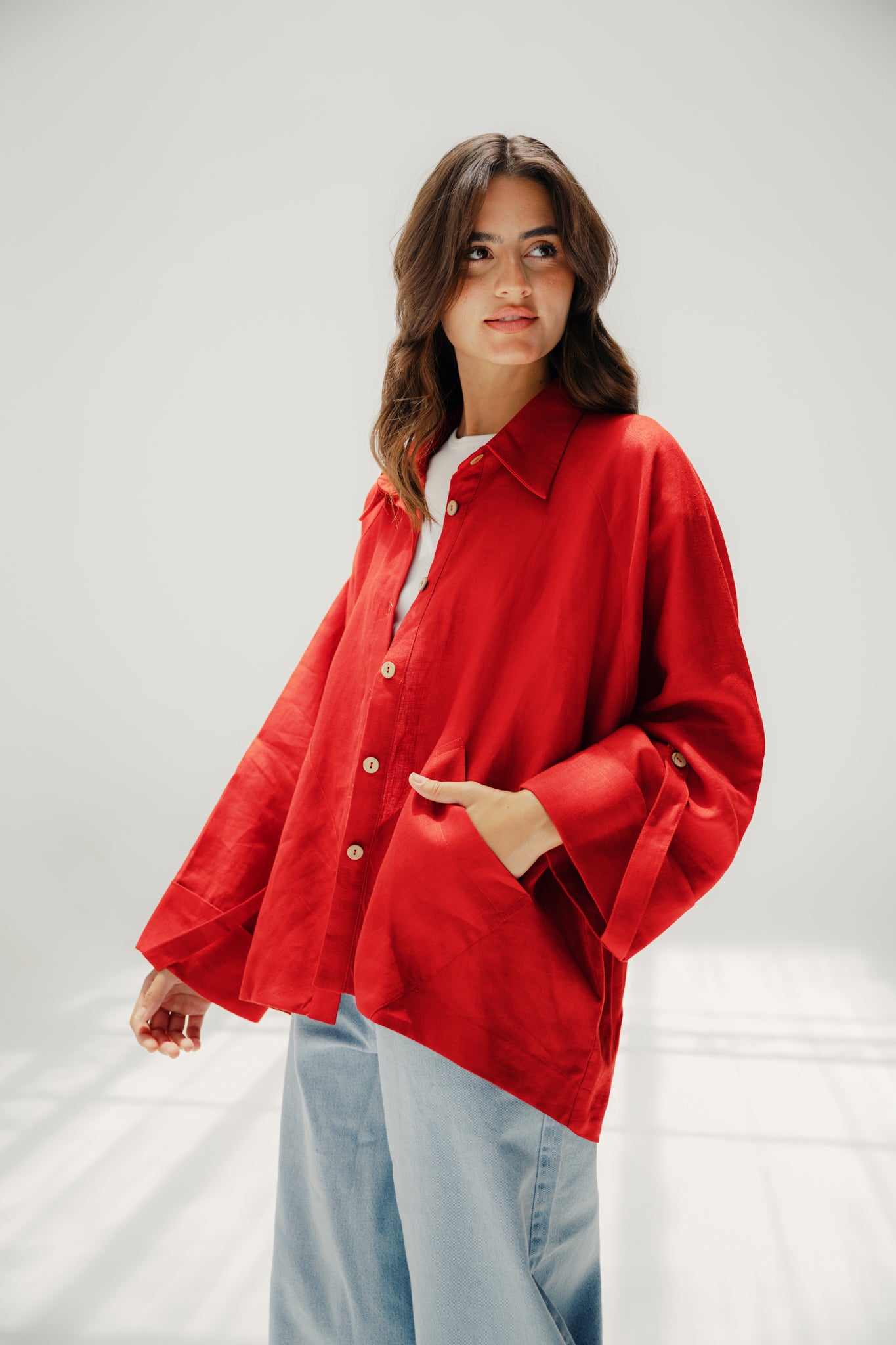 The summer trace chemise Red