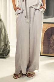 Straight leg pants Grey
