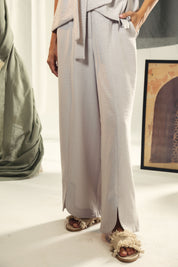 Straight leg pants Grey