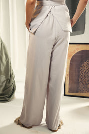 Straight leg pants Grey