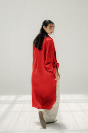 The faded light chemise Red