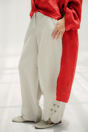 The faded light chemise Red