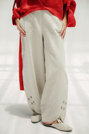The faded light chemise Red