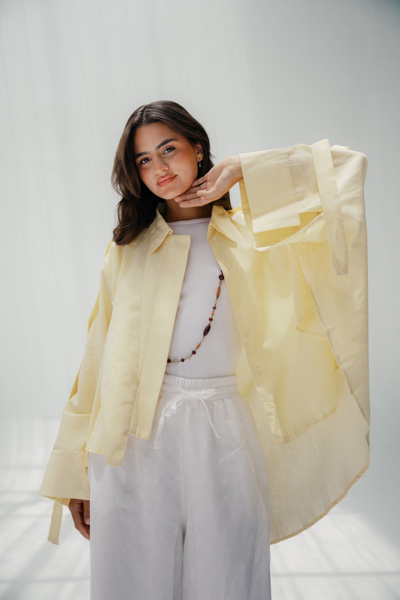 The summer cloud shirt Yellow