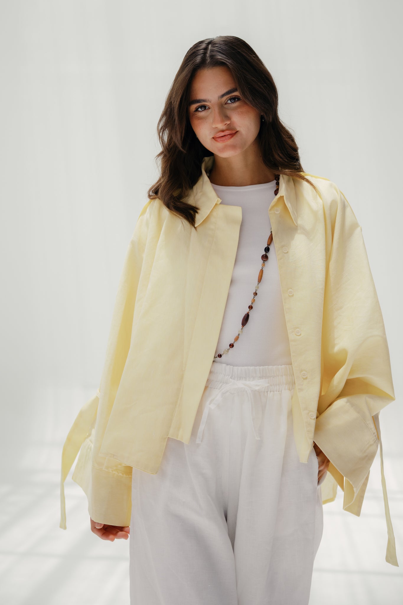 The summer cloud shirt Yellow