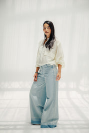 The sheer jacket  off white