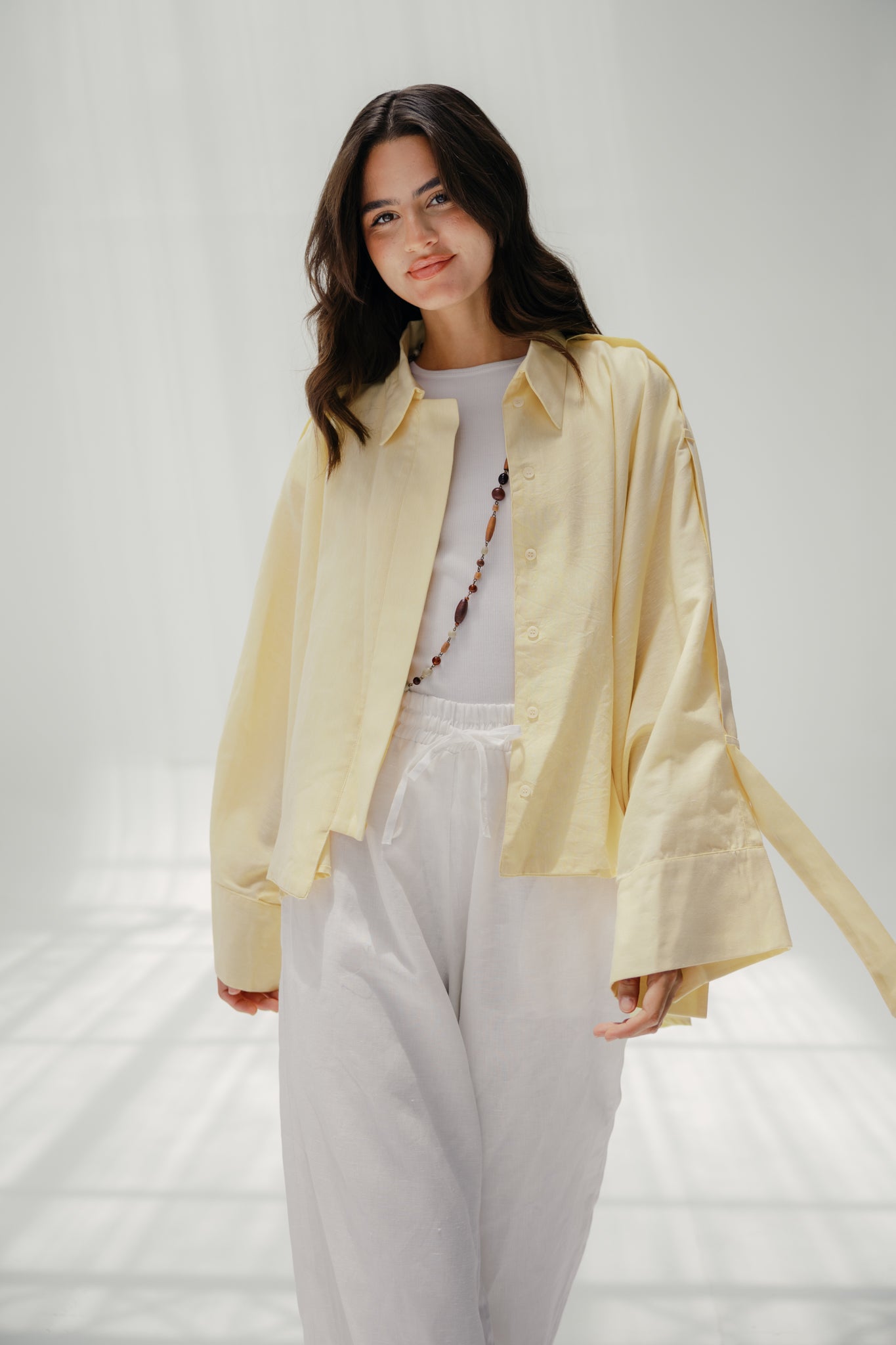The summer cloud shirt Yellow