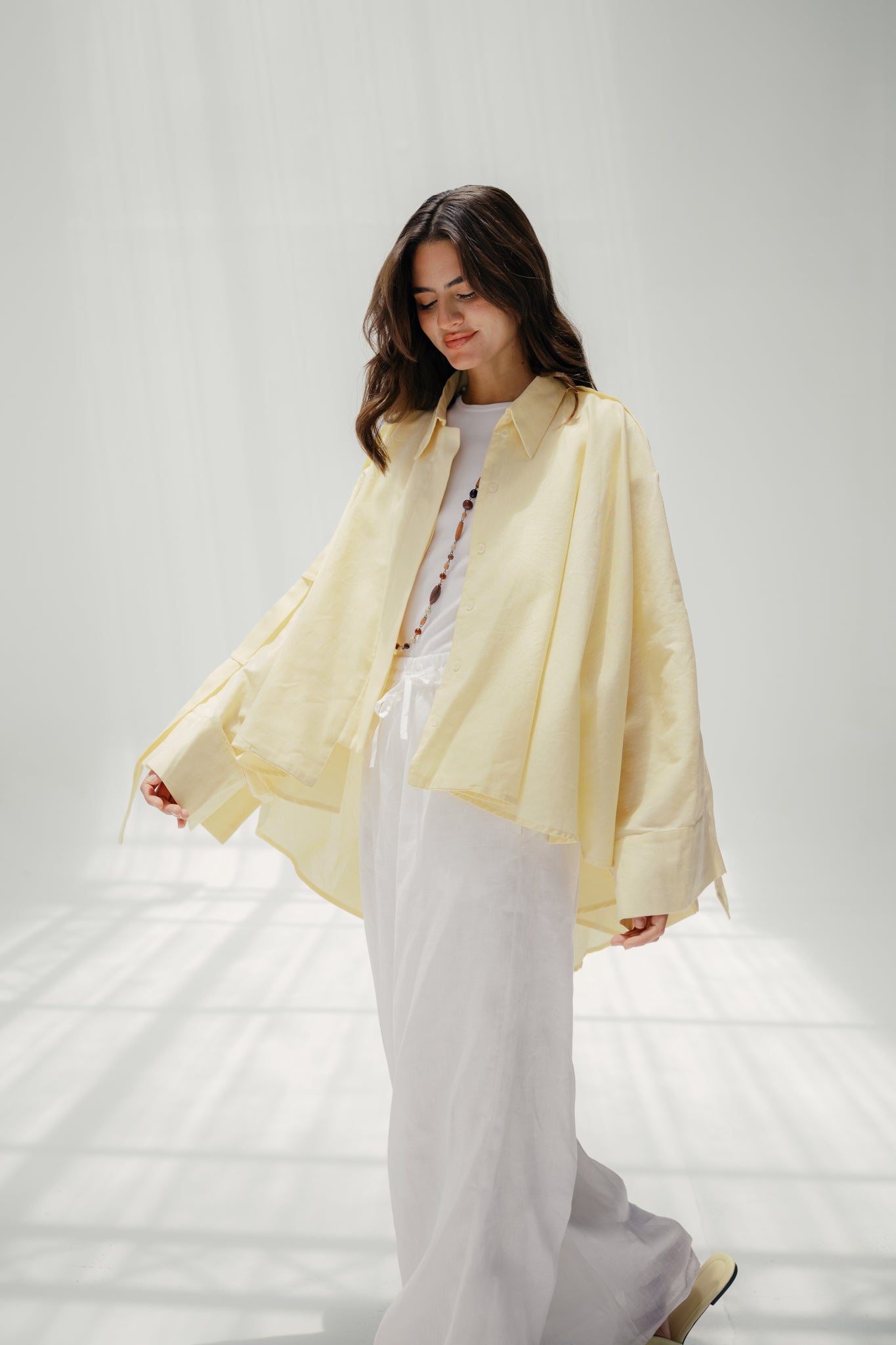 The summer cloud shirt Yellow
