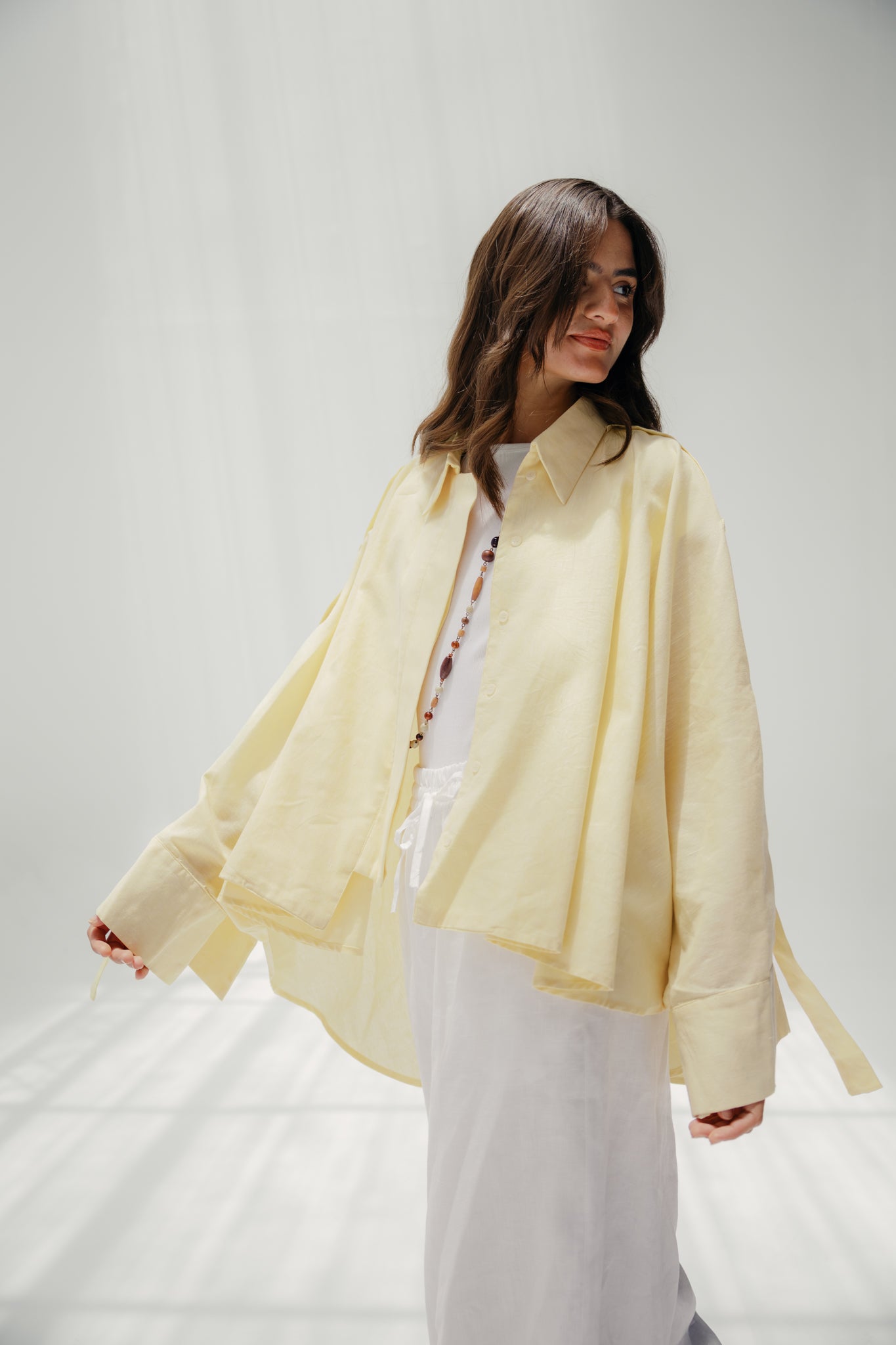 The summer cloud shirt Yellow