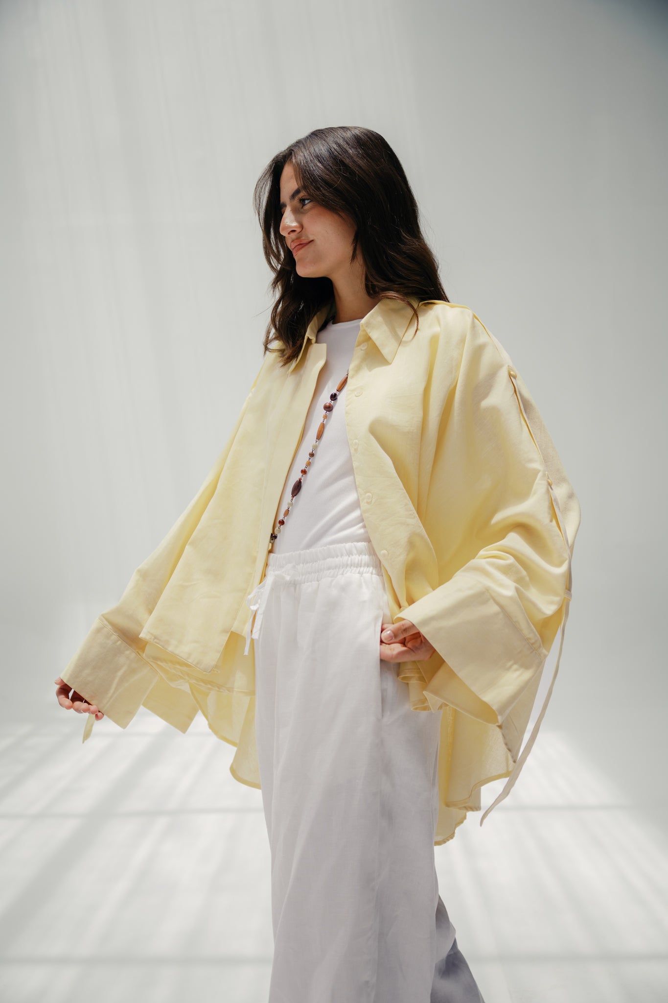 The summer cloud shirt Yellow