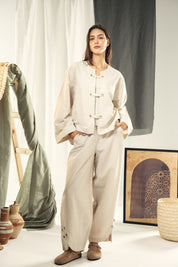 Chainees blouse Beige