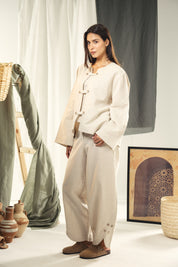 Chainees blouse Beige