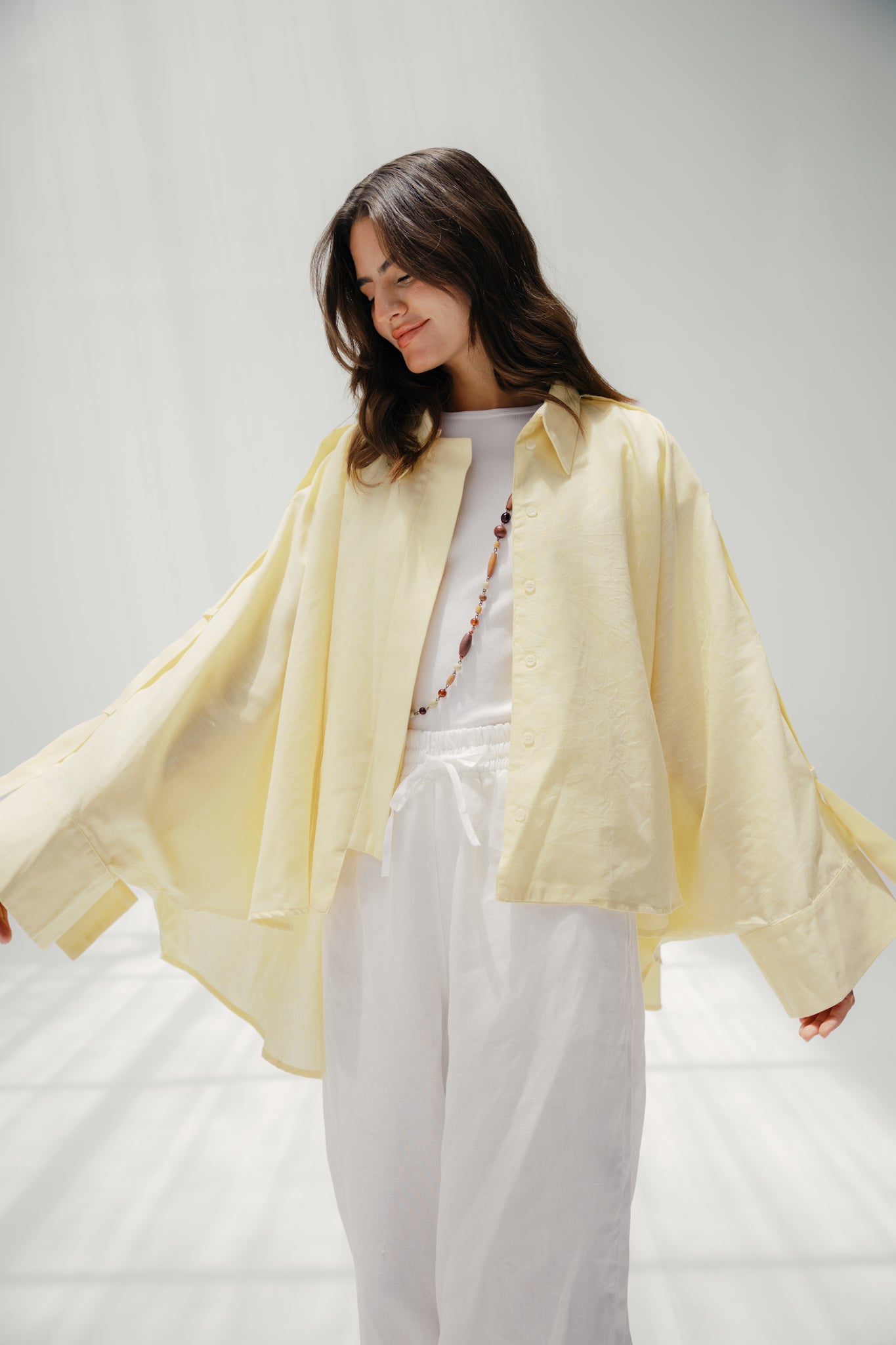 The summer cloud shirt Yellow