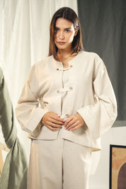 Chainees blouse Beige