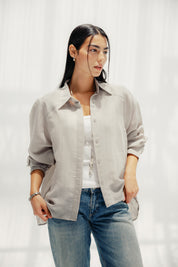 The sunset tailoring chemise Grey