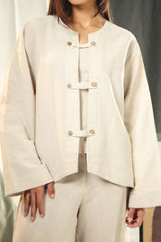 Chainees blouse Beige