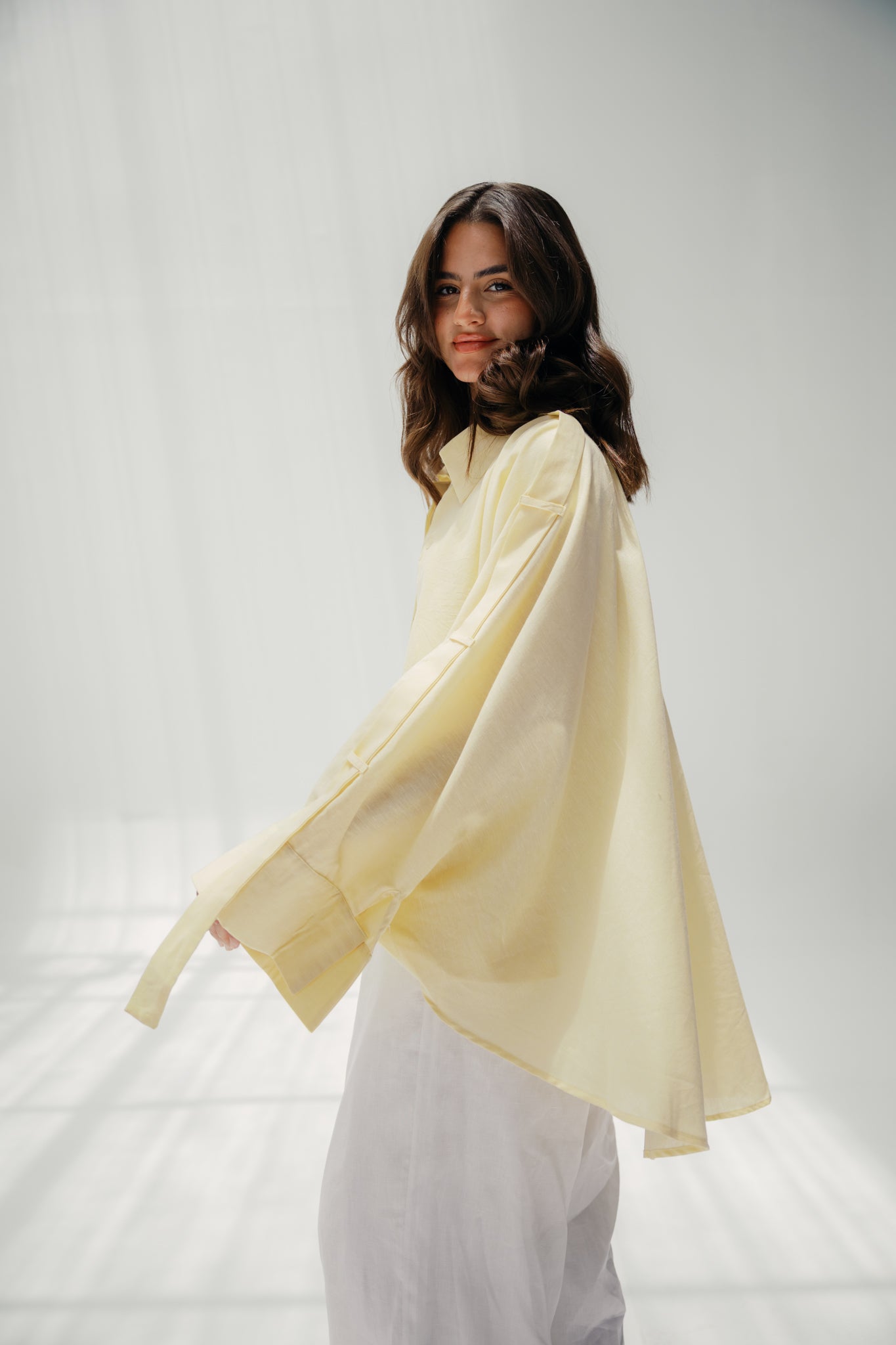 The summer cloud shirt Yellow