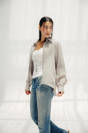 The sunset tailoring chemise Grey
