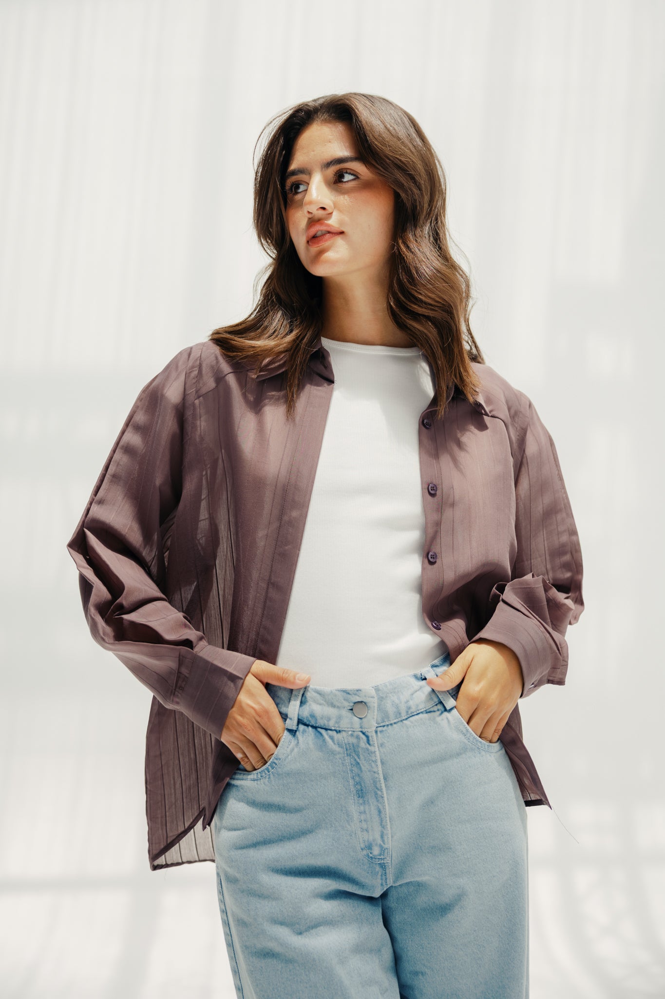 The sunset tailoring chemise CAFE