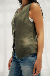 The Nova vest Olive