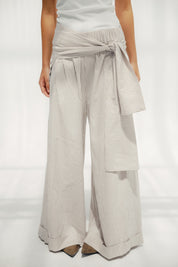 The Sunset Pants White & Cafe