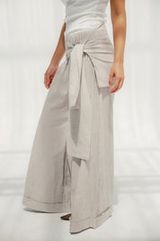 The Sunset Pants White & Cafe