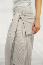 The Sunset Pants White & Cafe