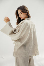 The day break shirt Beige