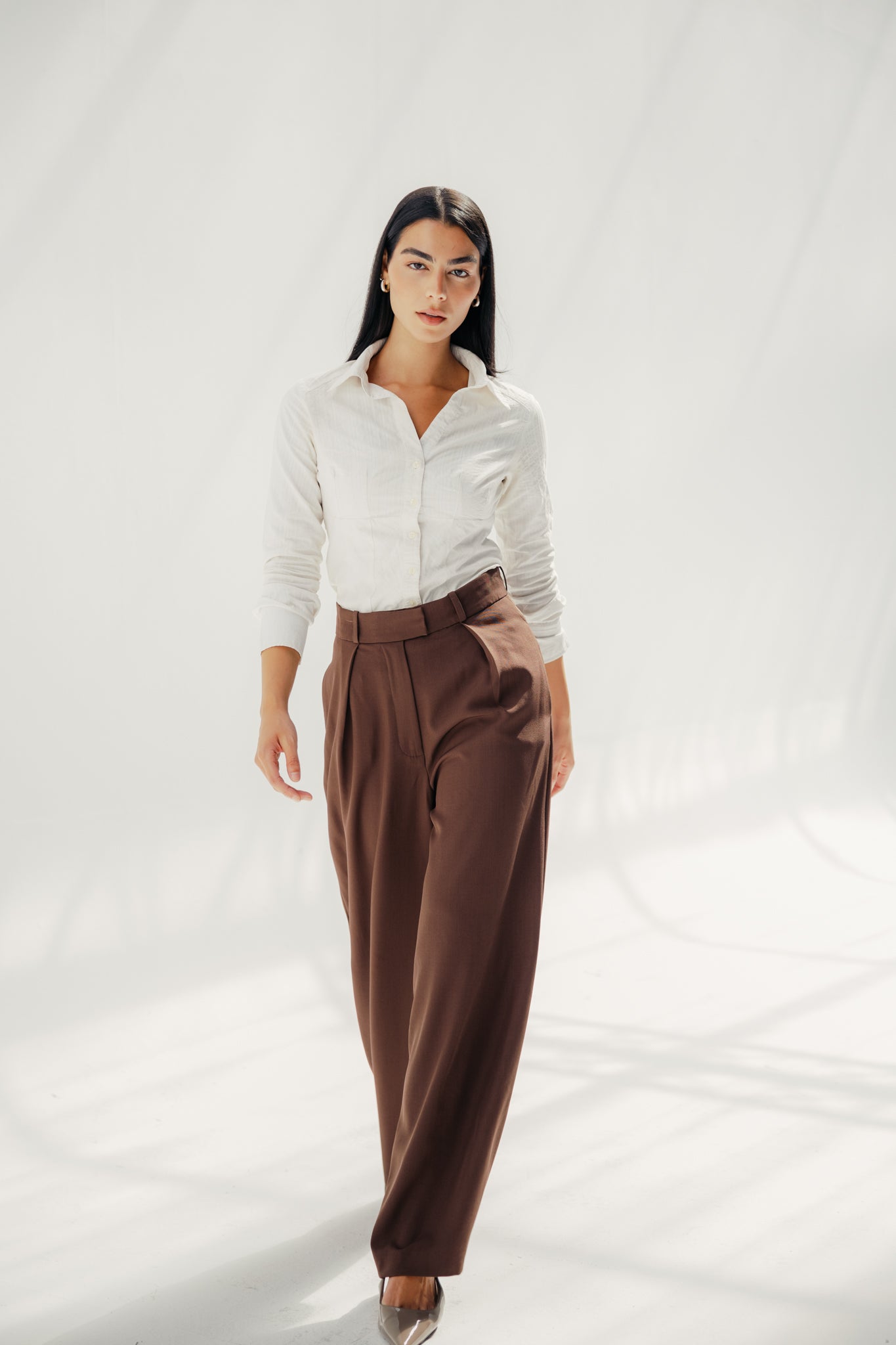 The Elara Pants Brown