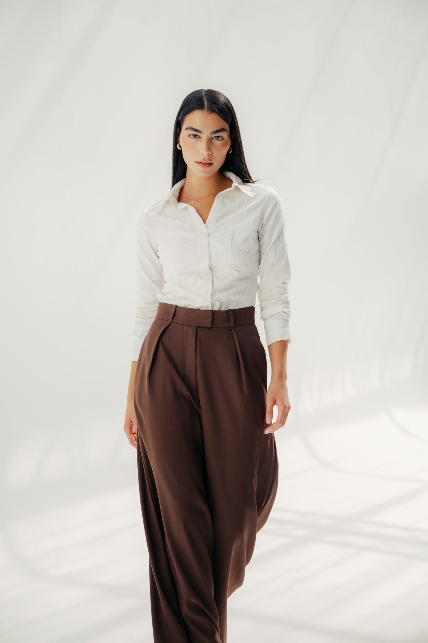 The Elara Pants Brown