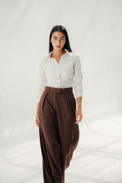The Elara Pants Brown