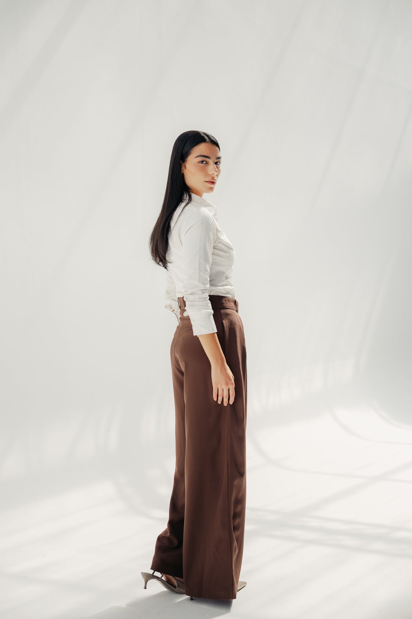 The Elara Pants Brown