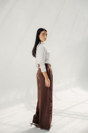 The Elara Pants Brown