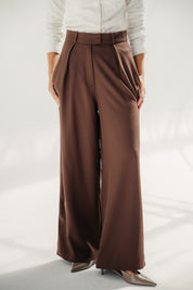 The Elara Pants Brown