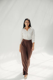 The Elara Pants Brown