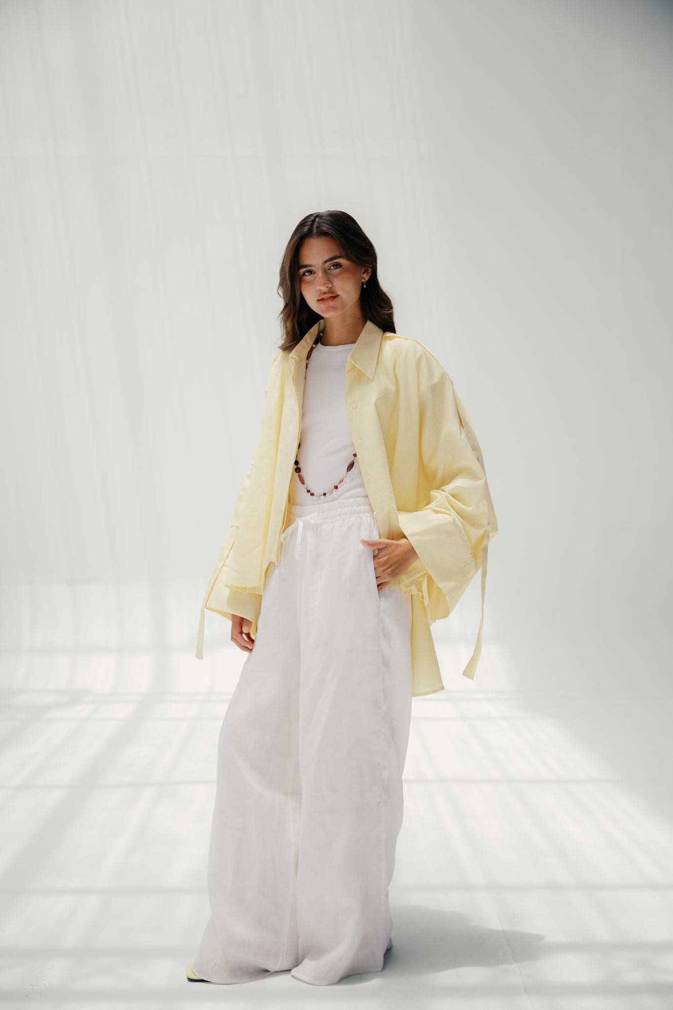 The summer cloud shirt Yellow