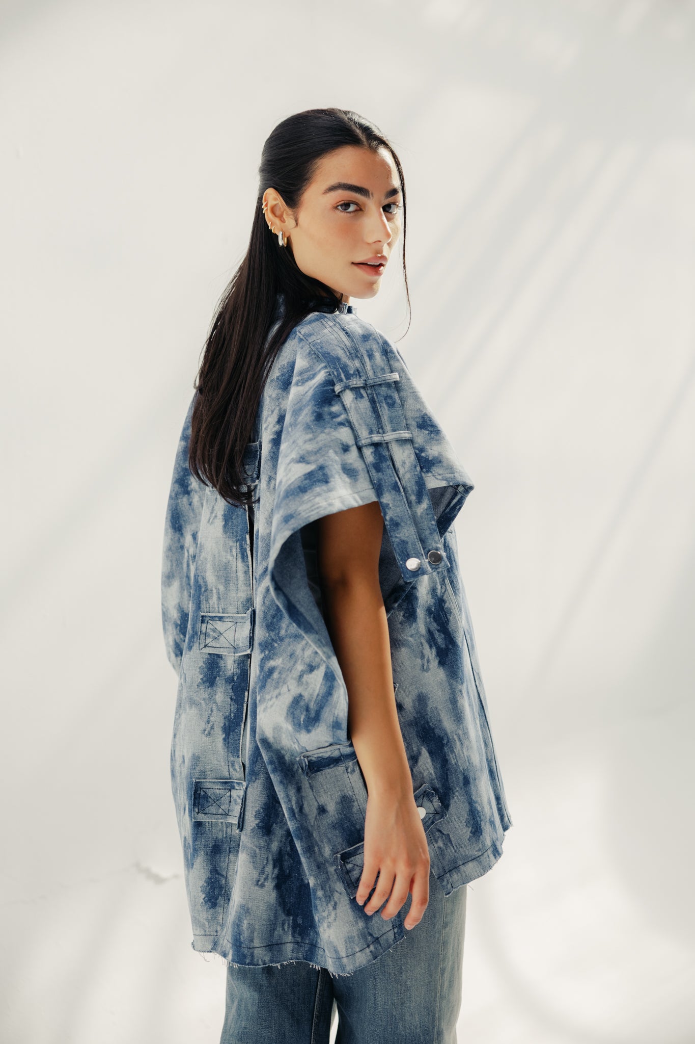 Edge Denim Vest,